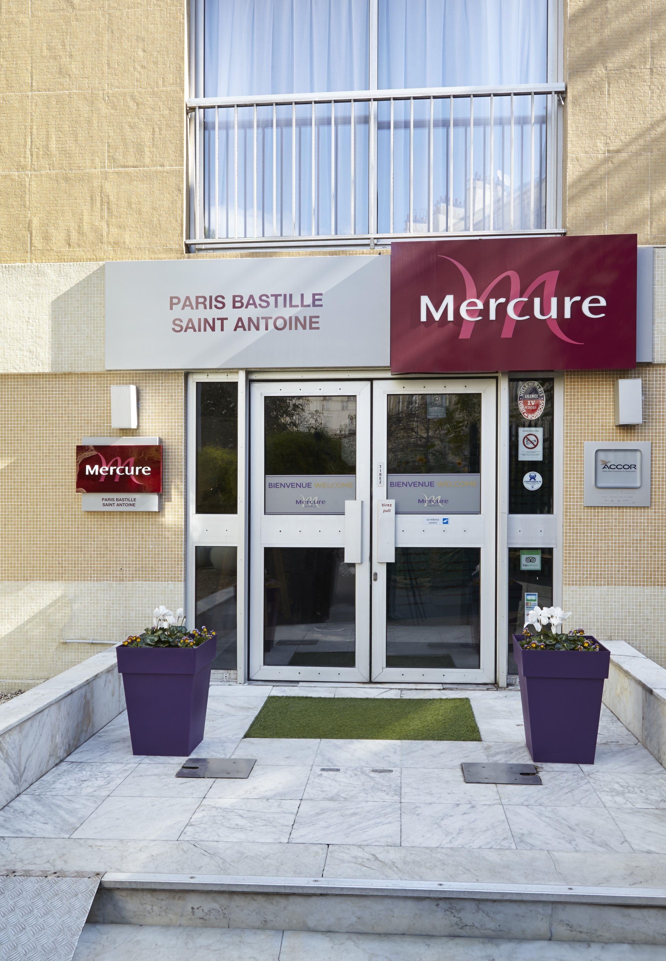 Mercure Paris Bastille Saint Antoine Exterior photo